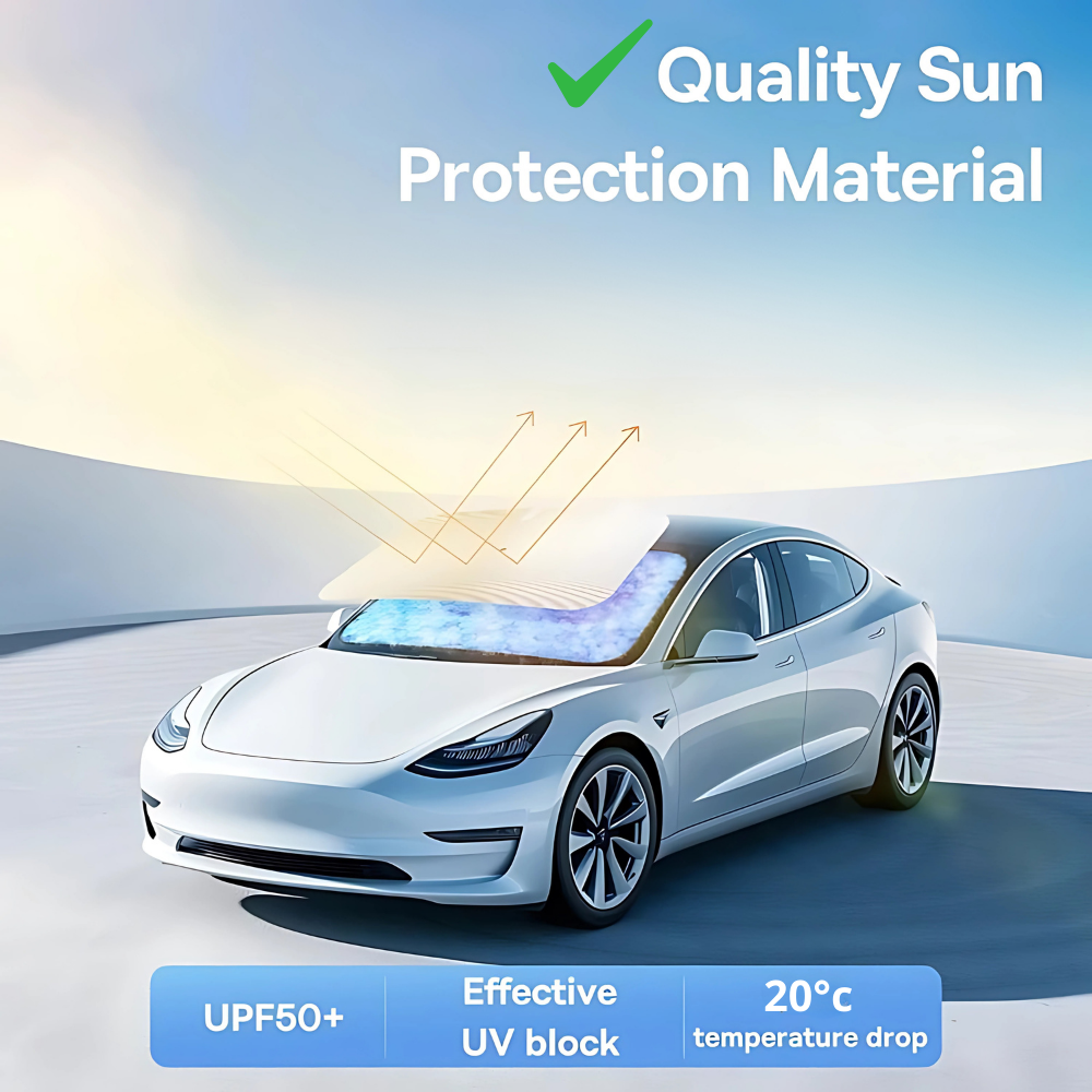 HS90 Pro HeatShield Foldable Sunshade ~ Trusted by Thousands Nationwide