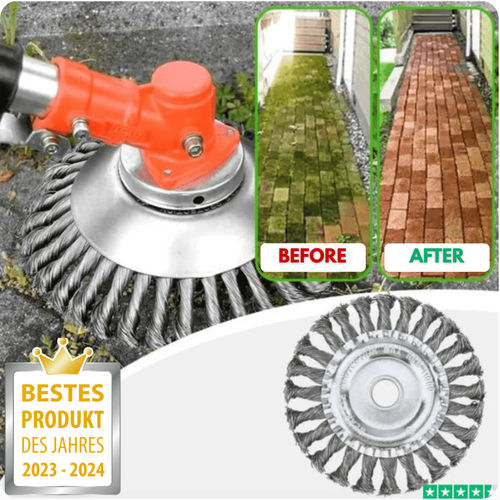 GT60 PRO® Brush Cutter Head ~ Effortlessly Cuts Through Tall Grass & Dense Brush