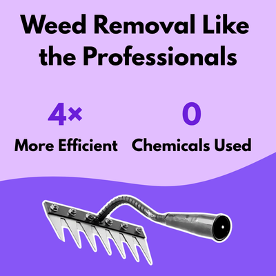 WeedMaster PRO ~ Voted the US’s #1 Weed Rake in 2024