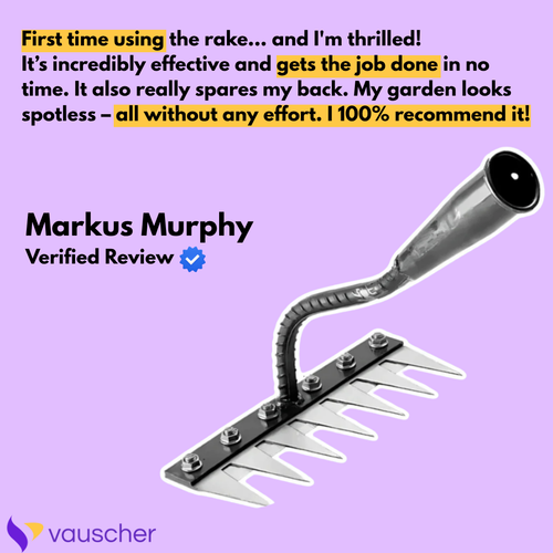 WeedMaster PRO ~ Voted the US’s #1 Weed Rake in 2024