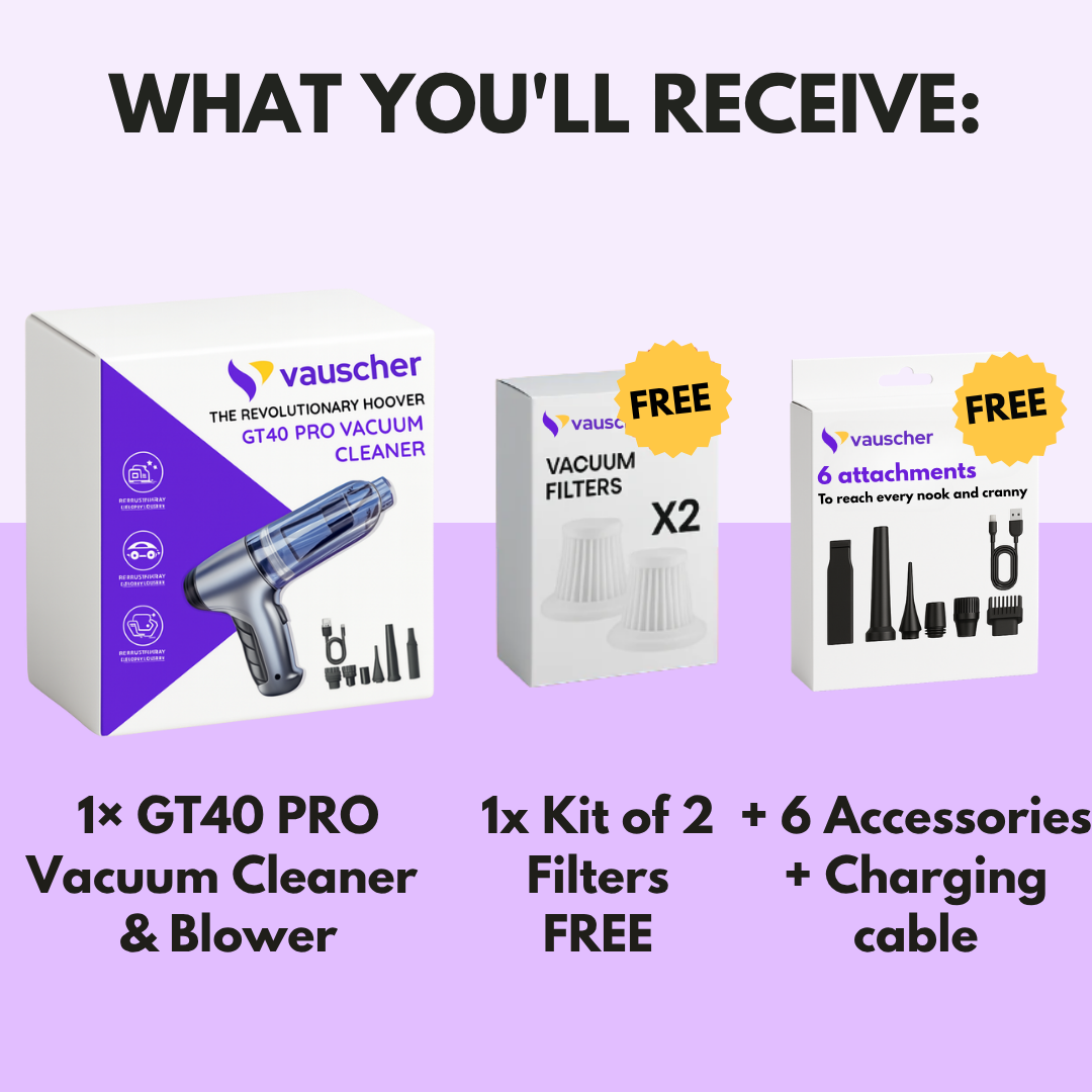 GT40 Pro Precision Vacuum Cleaner ~ Trusted by Thousands Nationwide